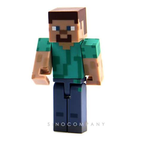 Used Minecraft Overworld Steve Action Figure Jazwares Official Series 1 M221 Ebay