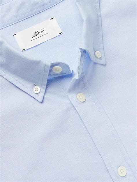 Mr P Button Down Collar Cotton Oxford Shirt For Men Mr Porter