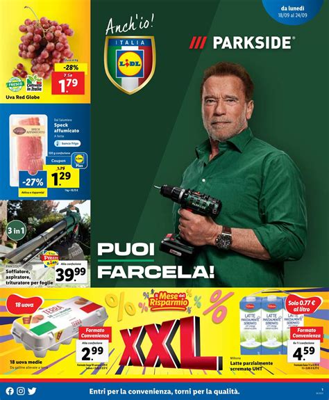 Lidl Volantino Attuale 18 09 24 09 2023