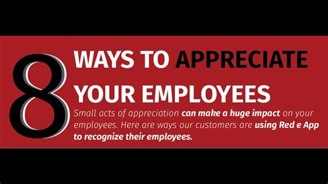 8 Simple Ways To Appreciate Your Employees Youtube