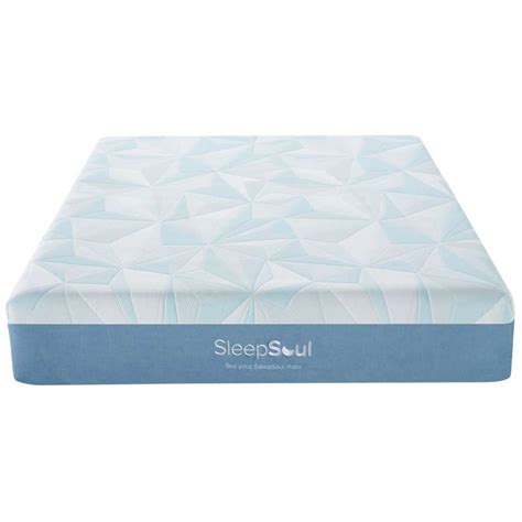 SleepSoul Orion Double White 800 Pocket Sprung Cool Gel Memory Foam