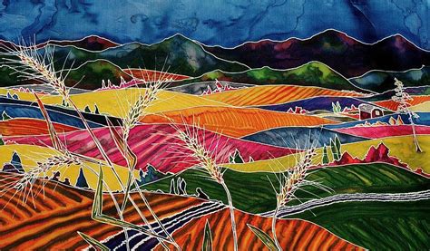 Palouse Fields Tapestry Textile By Carolyn Doe Fine Art America