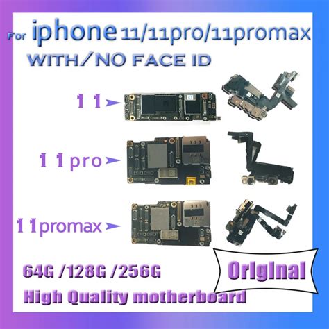 Original Unlocked Mainboard For IPhone 11 Pro Max Full Working