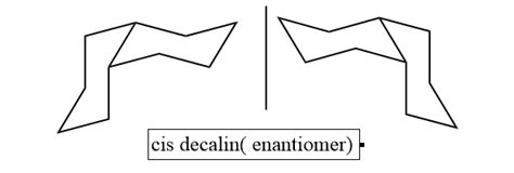 Decalin Structure And Stereochemistry Detailed Explanation Chemistry