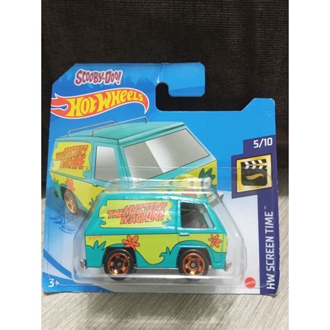 Hot Wheels The Mystery Machine Scooby Doo Shopee Brasil