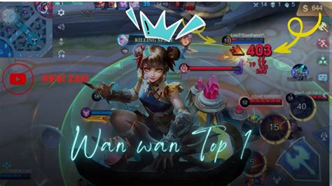 Wanwan Best Build Wanwan Gold Lane Gameplay Youtube