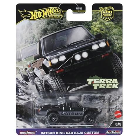 楽天市場ホットウィール マテル ミニカー ホットウイール Hot Wheels Premium Car Culture Datsun King Cab Baja Custom 0 5