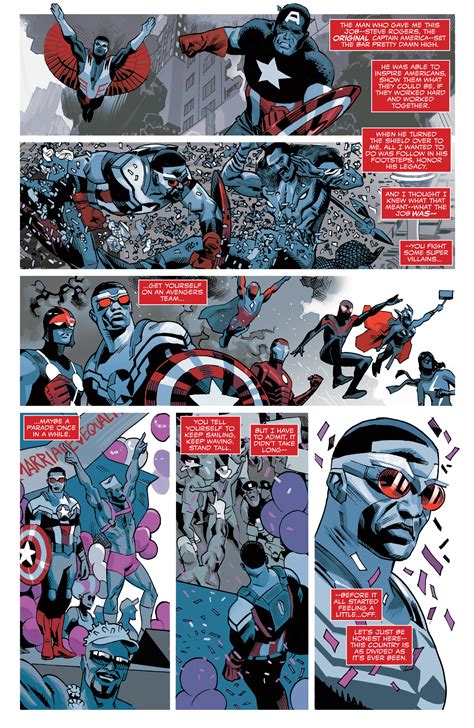 Read Online Captain America Sam Wilson Comic Issue