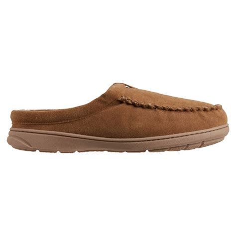 Clarks Faux Fur Lined Scuff Slippers For Men Save 65