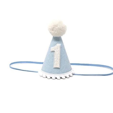 Baby Blue Birthday Party Hat, Birthday Party Hat, Boys First Birthday ...