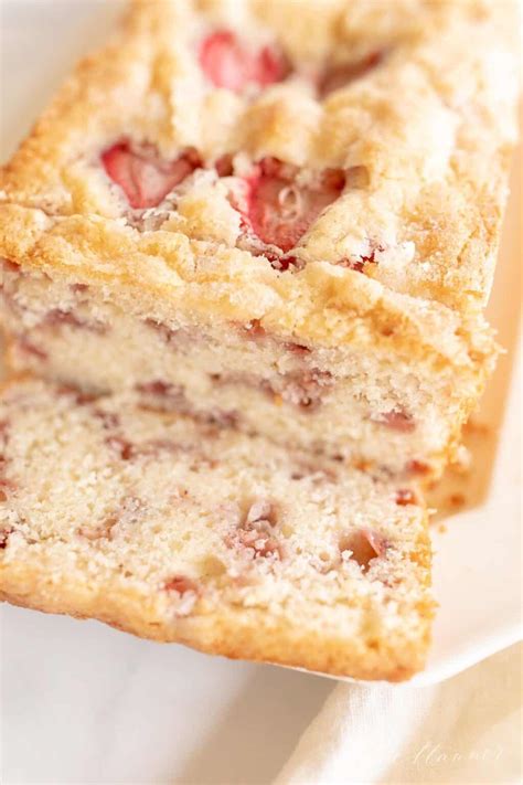 Fresh And Fluffy Strawberry Bread Recipe Julie Blanner