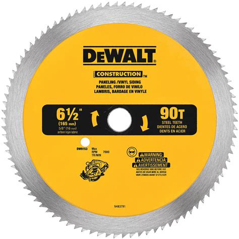 Dewalt In Blade Dia Teeth Circular Saw Blade Ez