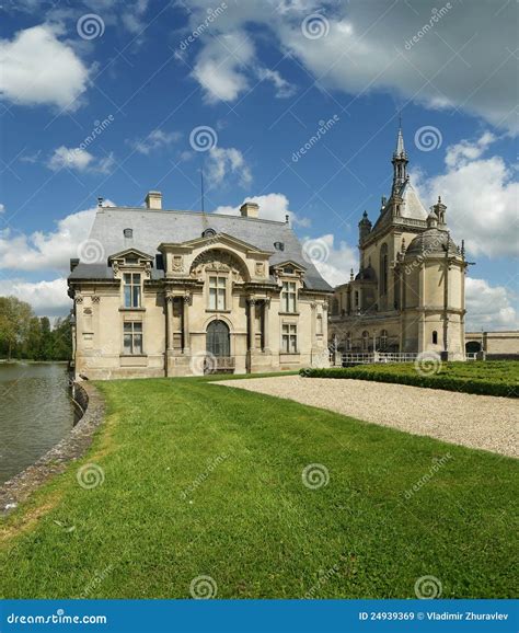 Chateau De Chantilly Chantilly Castle France Stock Image Image