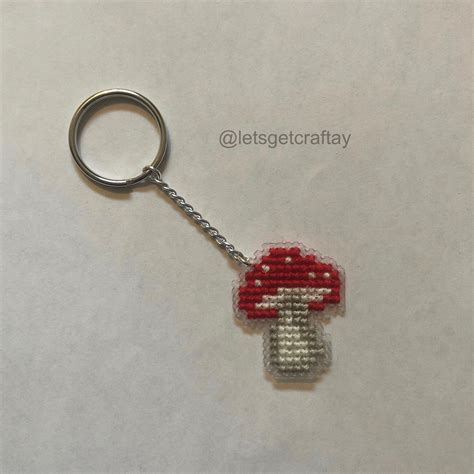 Mushroom Keychain Artofit