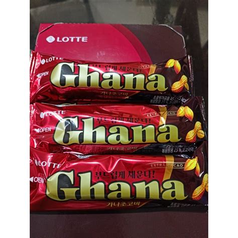 Ghana Chocolate Bar With Peanuts 45g Set Of 3 Shopee Philippines