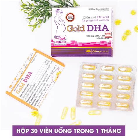 Thực phẩm bảo vệ sức khỏe Gold DHA giá tốt
