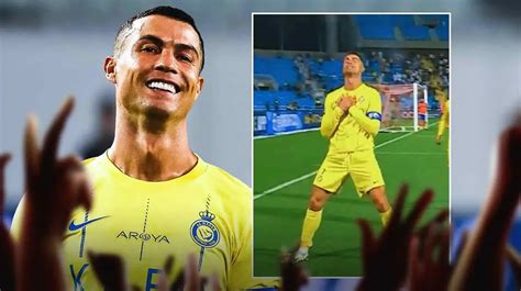 Cristiano Ronaldo introduces new celebration in 2024 after scoring for Al Nassr