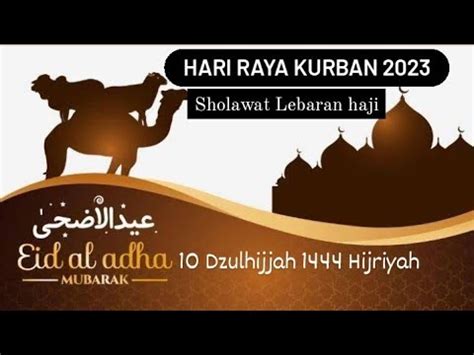 DOA HARI RAYA KURBAN 2023 Lebaran Haji Idul Adha 10 Dzulhijjah 1444