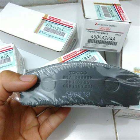 Jual Brake Pad Kampas Rem Depan Mitsubishi Pajero Sport Dakkar Exceed