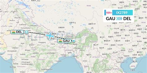 IX2789 Flight Status Air India Express Guwahati To Delhi AXB2789