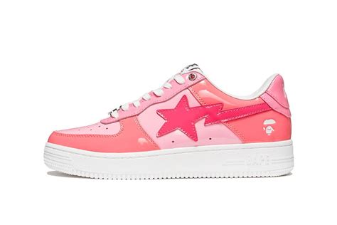 A Bathing Ape Bapesta Pink By S Shop