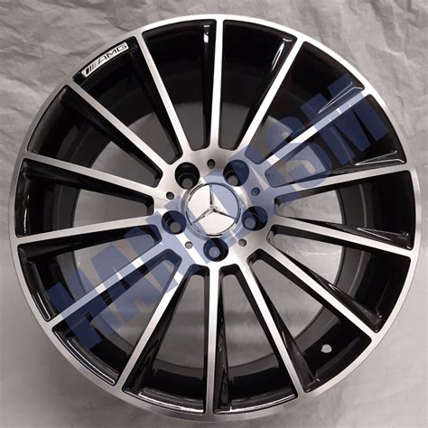 4x New Alloy Wheels 19 Inch Alloys Fit Mercedes C Class W204 W205 C63 Amg C200 220 250 Black