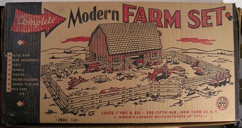 Marx Modern Farm Set Box Tom Flickr