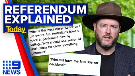 Your Questions On The Voice To Parliament Referendum Answered 9 News