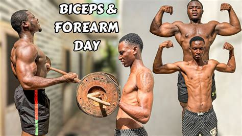 Biceps Forearms Day My Personal Workout Plan Week Youtube