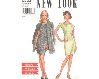 Uncut New Look Misses Dress And Jacket Sizes Etsy