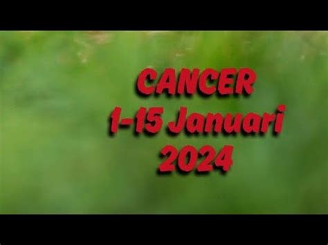 Ramalan Cancer Januari Ambil Waktu Istirahat Total Tetap Have