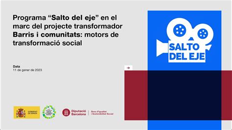 Presentació Programa Salto Del Eje Youtube