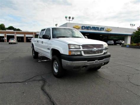 Buy Used 2003 Chevrolet Silverado 2500 Hd Crew Cab Duramax Diesel 4x4 Pickup Truck 4wd In