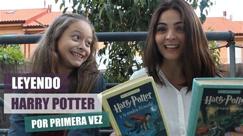 Leyendo Harry Potter 1 Y 2 Por Primera Vez YouTube