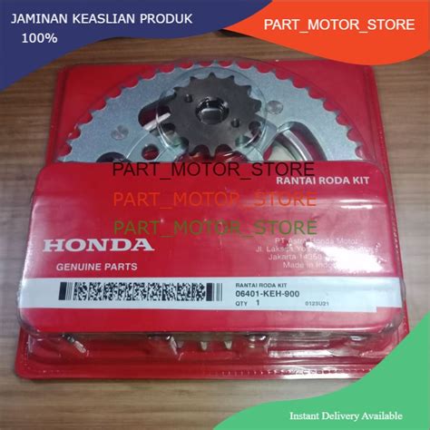 GEAR GIR RANTAI SET KEH MEGA PRO MEGAPRO OLD LAMA PRIMUS ORIGINAL ORI