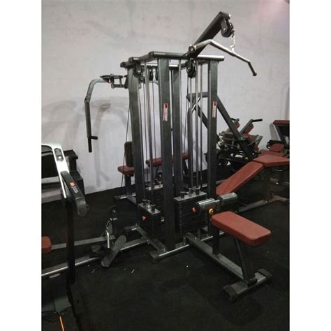 Iron Ms Commercial 4 Station Multi Gym 600 Kgs Weight 800 Kgs At Rs