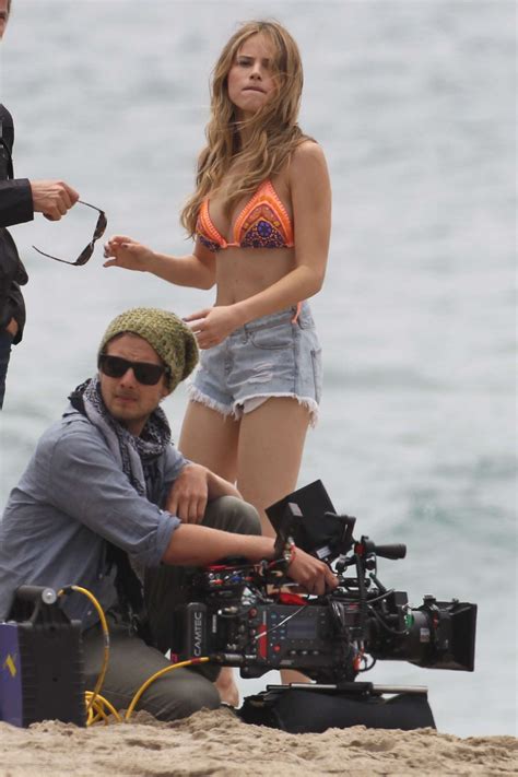Halston Sage In Bikini Top On You Get Me Set In San Pedro CelebMafia