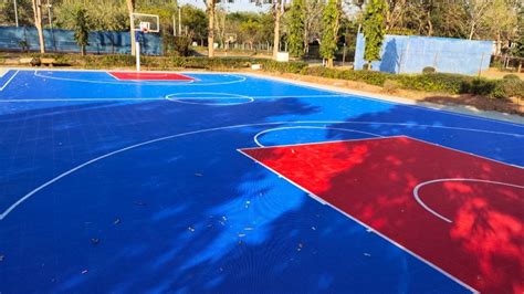 Polyvinyl Chloride PP Basketball Court Flooring Pp Tiles Size 1x1