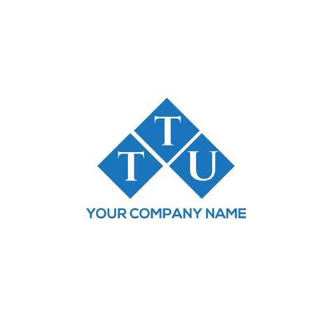 TTU letter logo design on white background. TTU creative initials ...