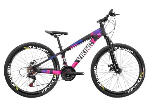 Bicicleta Aro Viking Tuff X Freeride Freio A Disco Hidr Ulico