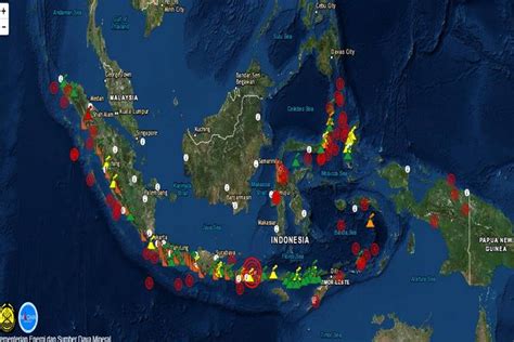 Tingkatkan Kewaspadaan Ini Daftar Gunung Api Aktif Di Indonesia