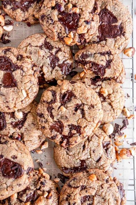 Brown Butter Chocolate Chunk Hazelnut Cookies Aberdeen S Kitchen