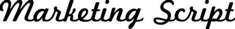 Marketing Script font | Fonts2u.com