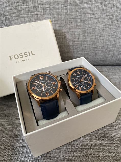 Jam Tangan Fossil Couple Barang Mewah Jam Tangan Di Carousell