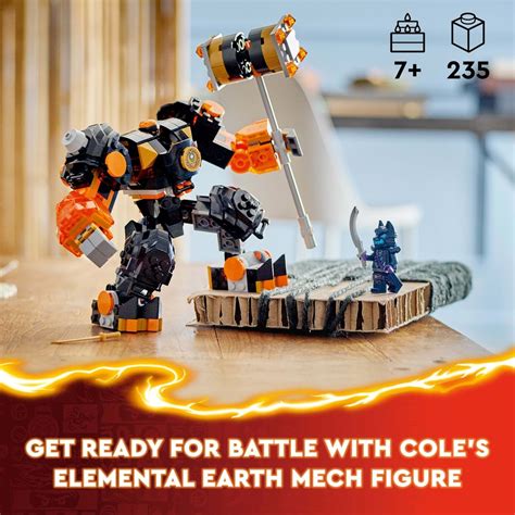 Lego Ninjago Coles Elemental Earth Mech 71806 Kmart