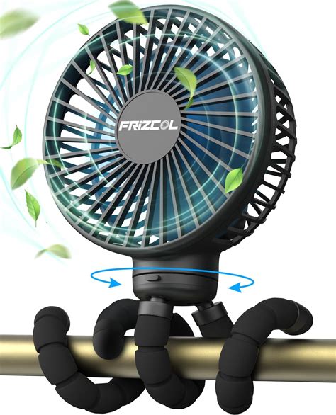 Amazon FRIZCOL Stroller Fan For Baby Portable Fan Rechargeable