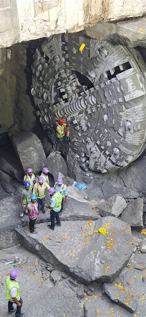 Tatas Tbm S Records Chennai Metro Phase S Th Breakthrough The