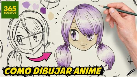 COMO DIBUJAR ANIME PARA PRINCIPIANTES Como Dibujar Rostro Estilo Manga