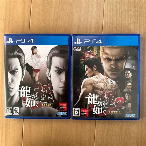 Yahooオークション 龍が如く極 龍が如く極2 Ps4ソフト