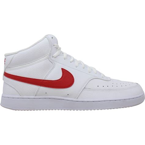 Nike Court Vision Mid University Red Cd5466 105 In White For Men Lyst